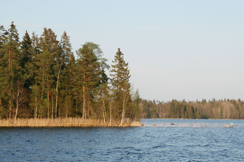 Jezioro Fiolen - W�dkarstwo w Szwecji
