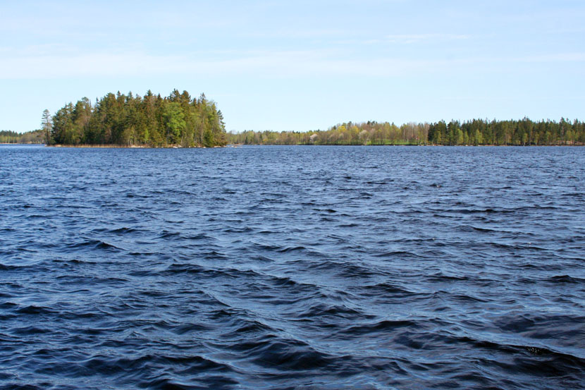 Jezioro Fiolen - W�dkarstwo w Szwecji